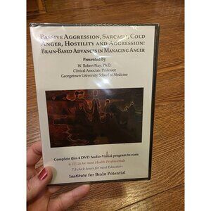 Passive Aggression Sarcasm Cold Anger-Institute For Brain Potential 4 DVDs NEW‎